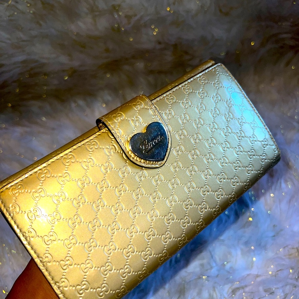 GUCCI guccissima long wallet